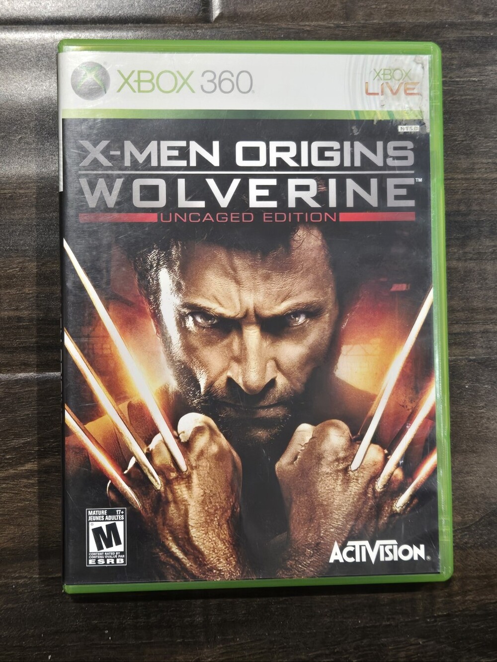 Xbox 360 Xmen Origins Wolverine Uncaged Edition